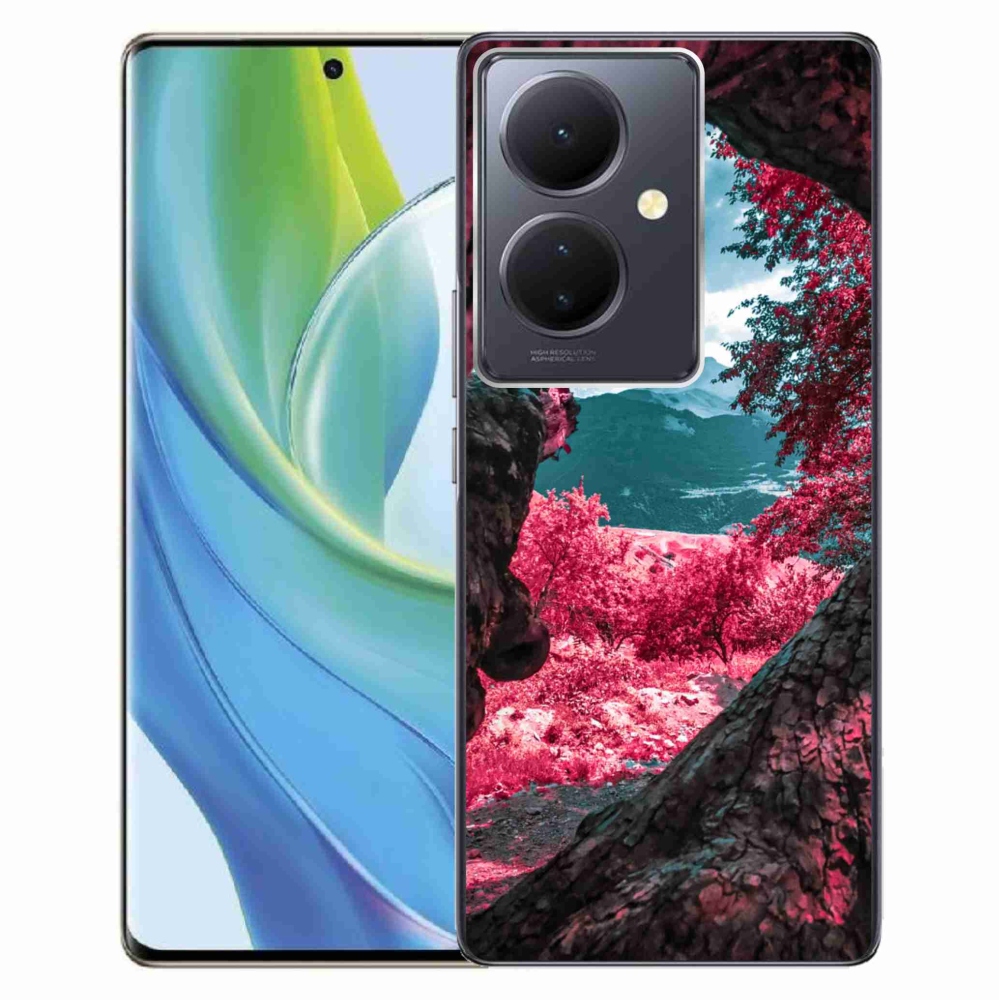 Gélburkolat mmCase a Vivo V29 Lite 5G-n - hegyi kilátás