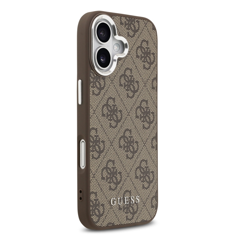 Guess 4G MagSafe hátlap iPhone 17-hez Barna