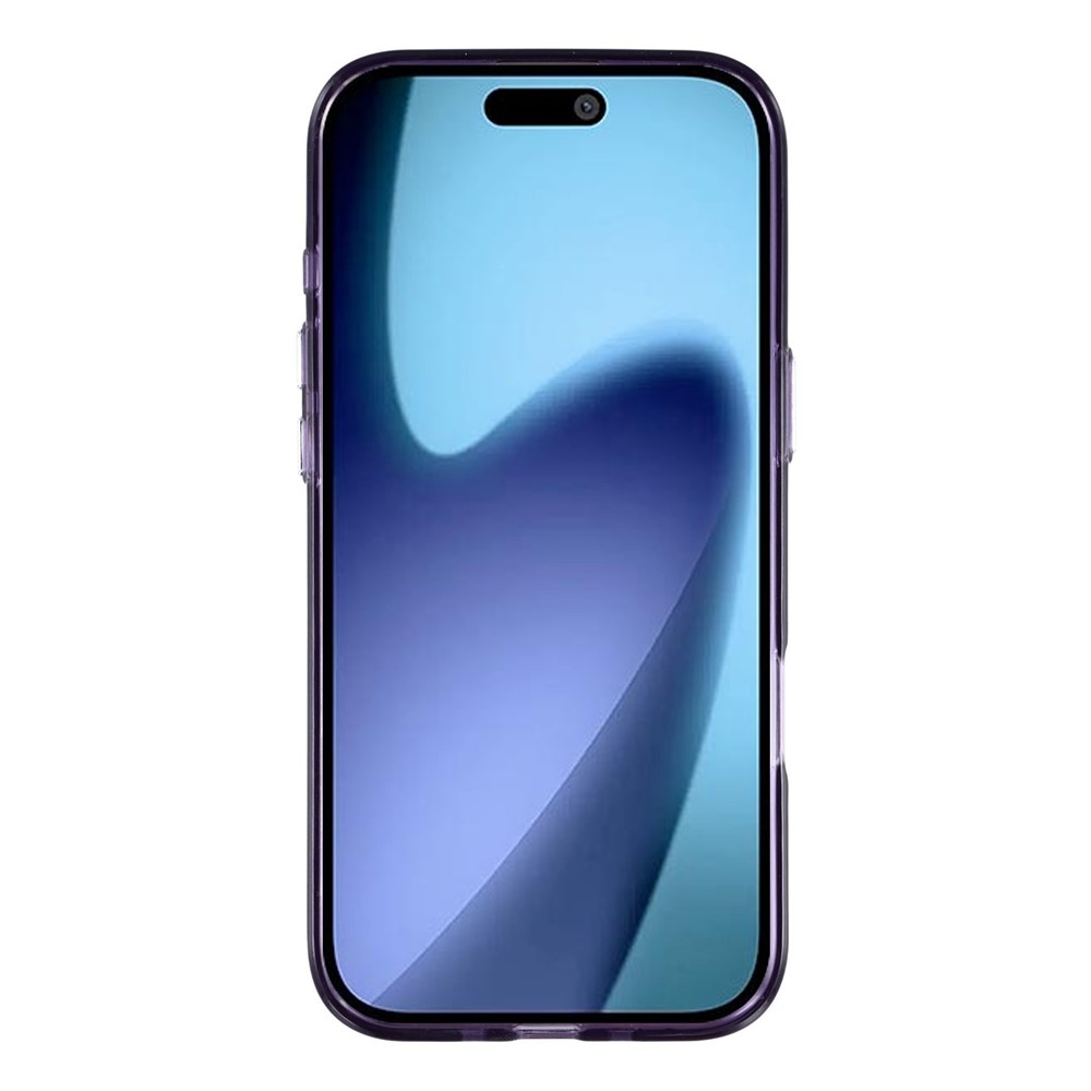 Gél tok fix hátlappal iPhone 17 Air készülékhez - lila