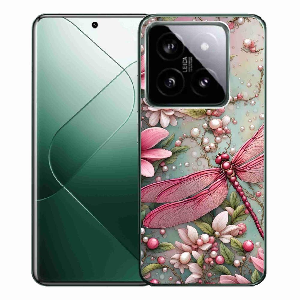 Gél borítás mmCase a Xiaomi 14 Pro-hoz - szitakötő