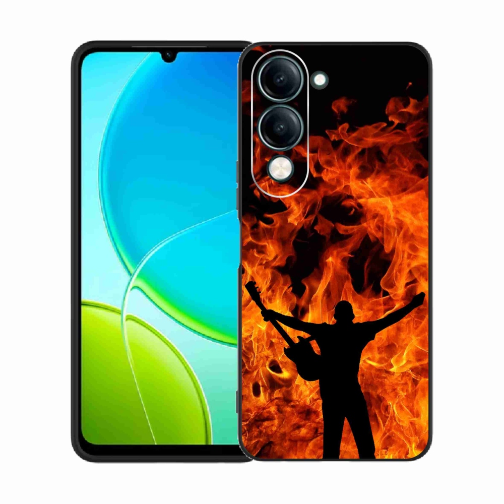Gélburkolat mmCase a Vivo Y29s 5G-n - zenész és tűz
