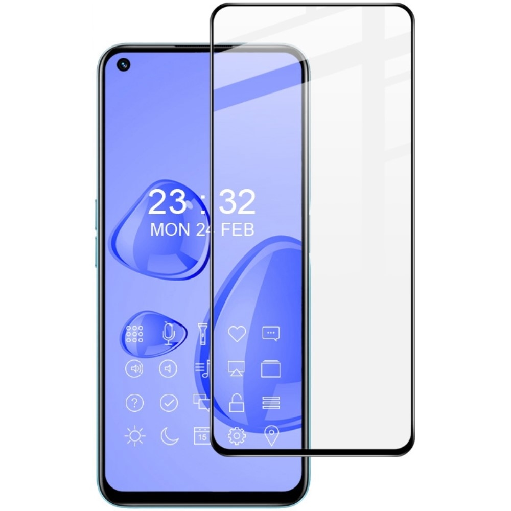 IMK teljes képernyő edzett üveg mobil Realme Narzo 50 mobilhoz