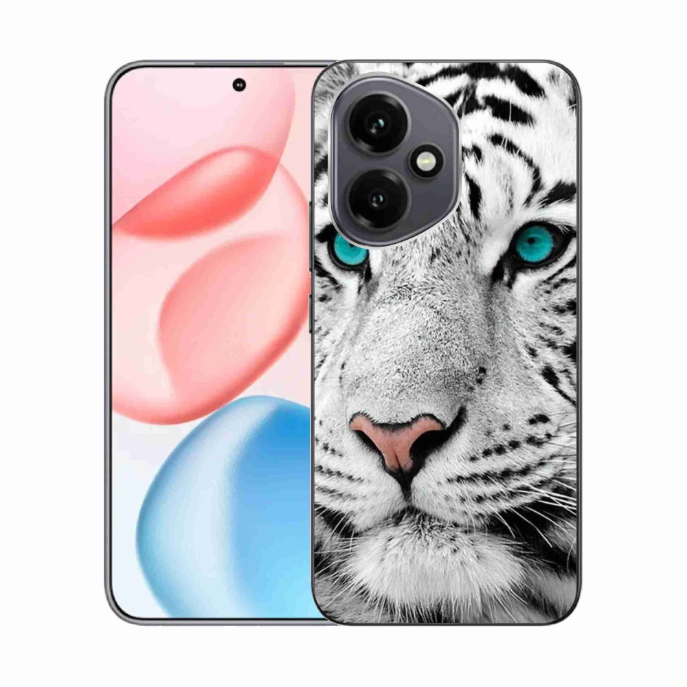 Zselés borító mmCase a Honor 400-hoz - fehér tigris