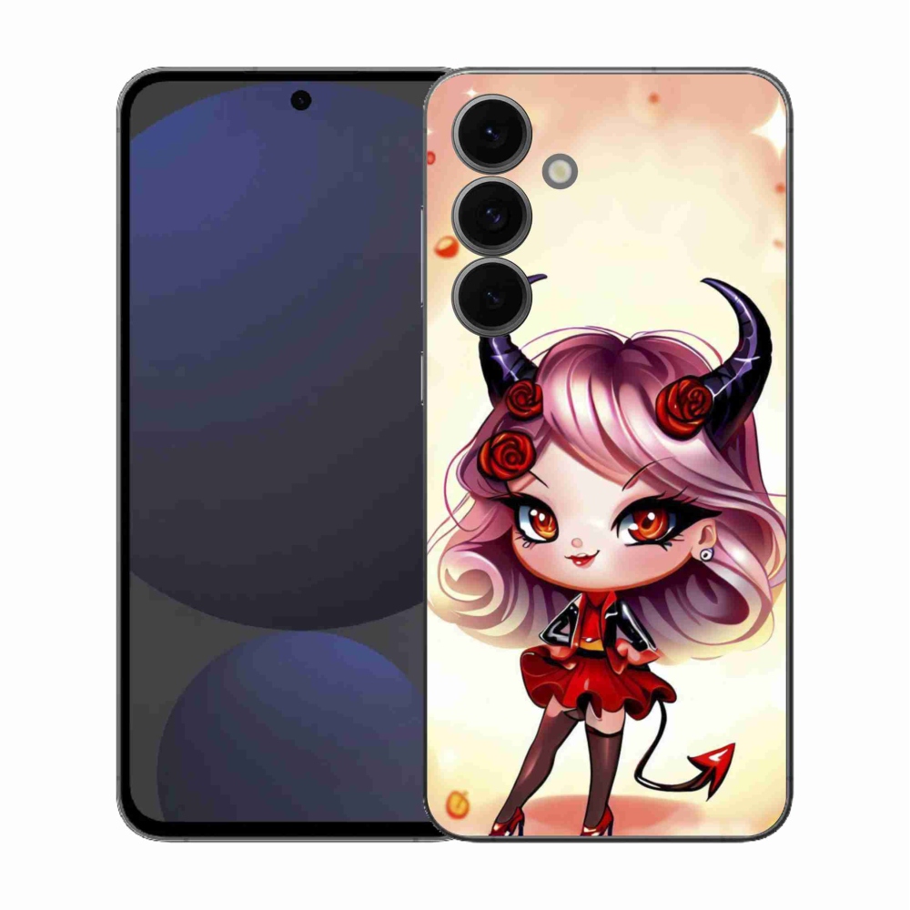 Gél védőhuzat mmCase Samsung Galaxy S25 FE - rajzfilm ördög