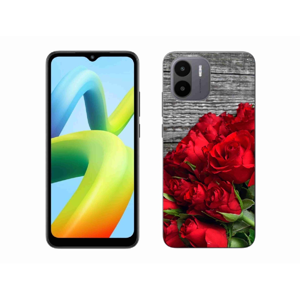 Gél borítás mmCase a Xiaomi Redmi A1/Redmi A2 készülékhez - piros rózsa