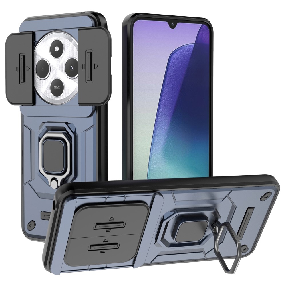 Lencseálló borítás a Xiaomi Redmi 14C/Poco C75 készülékhez - kék