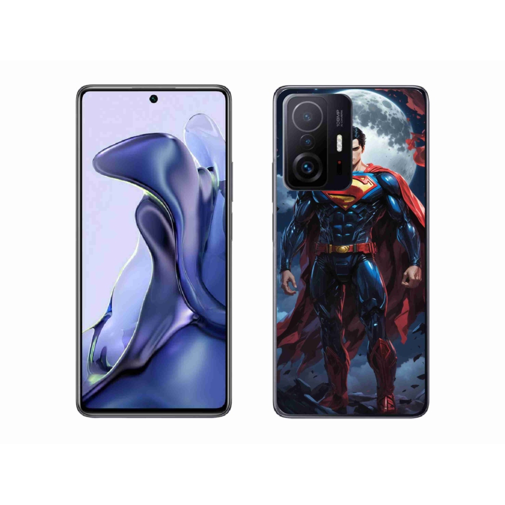 Gél borító mmCase a Xiaomi 11T-hez - superman