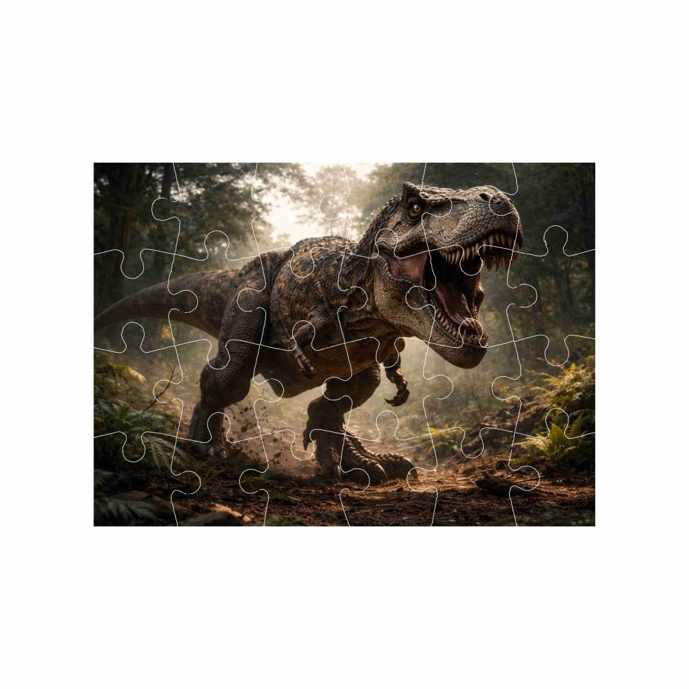 18x13cm (24 darab) képpel - tyrannosaurus rex