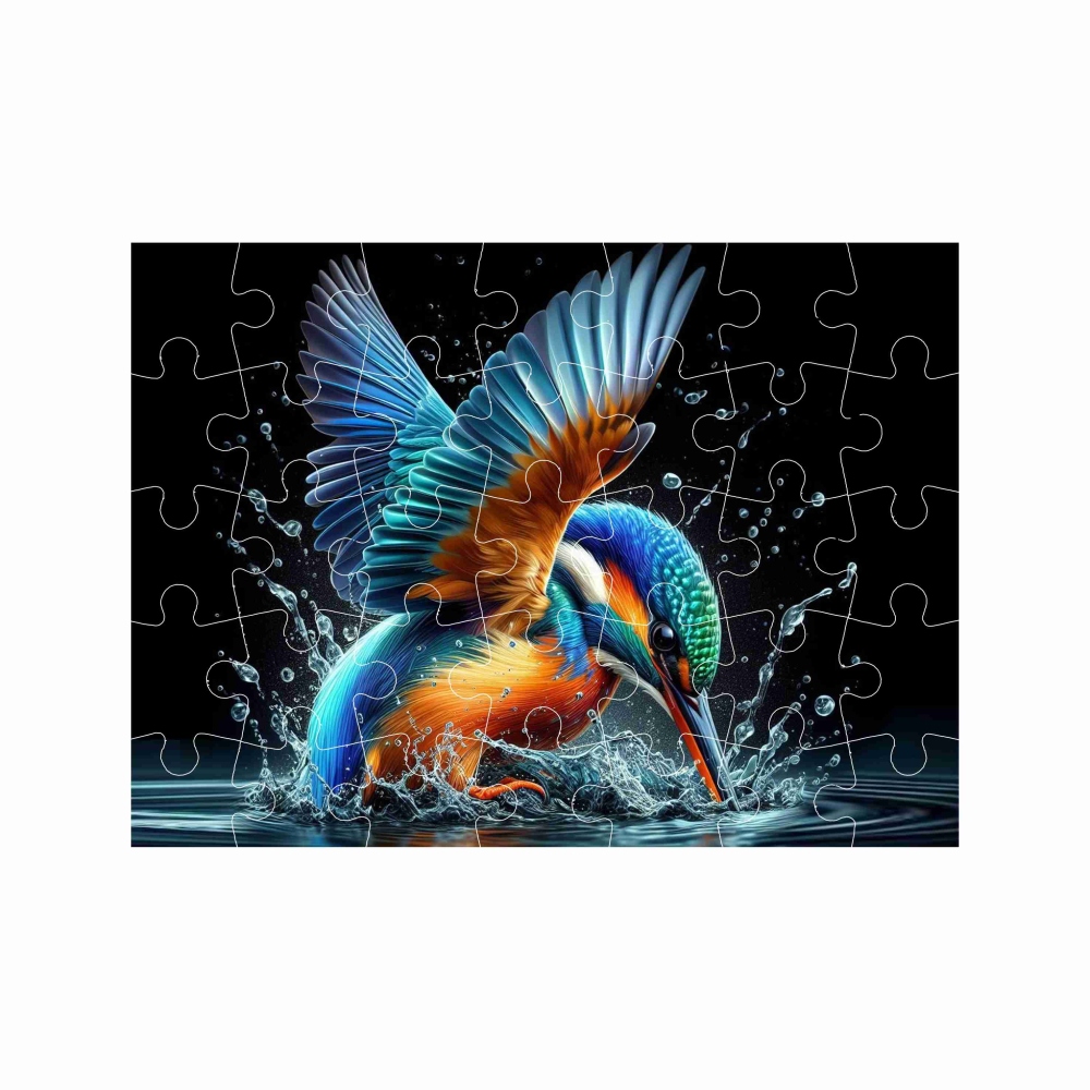 Puzzle 27x19,5cm (35 darab) egy jéghegy képével