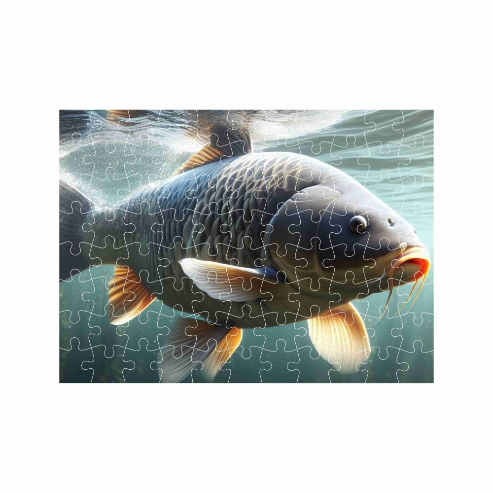 Puzzle 27x19,5cm (88 darab) képpel - ponty