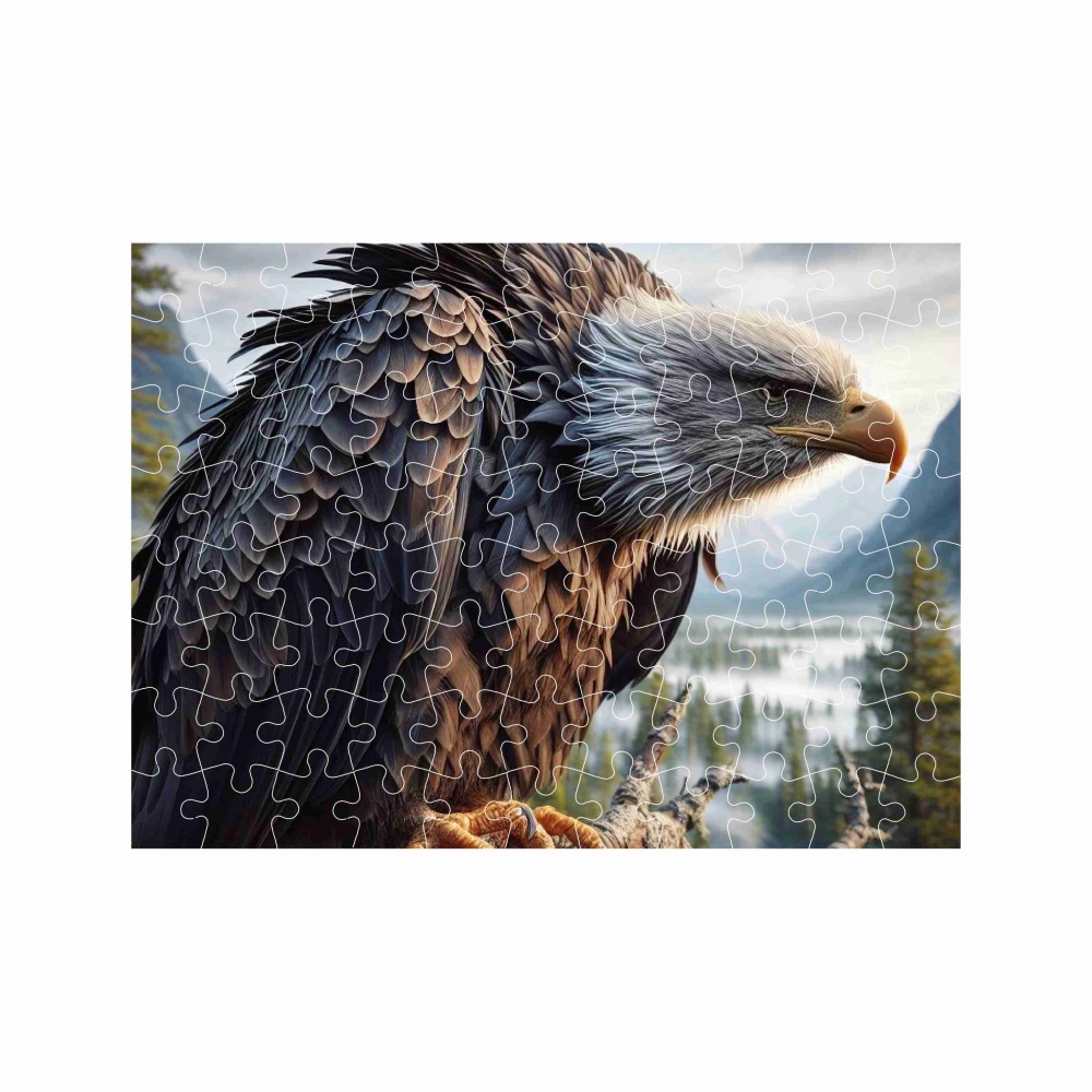 Puzzle 27x19,5cm (88 darab) képpel - sas