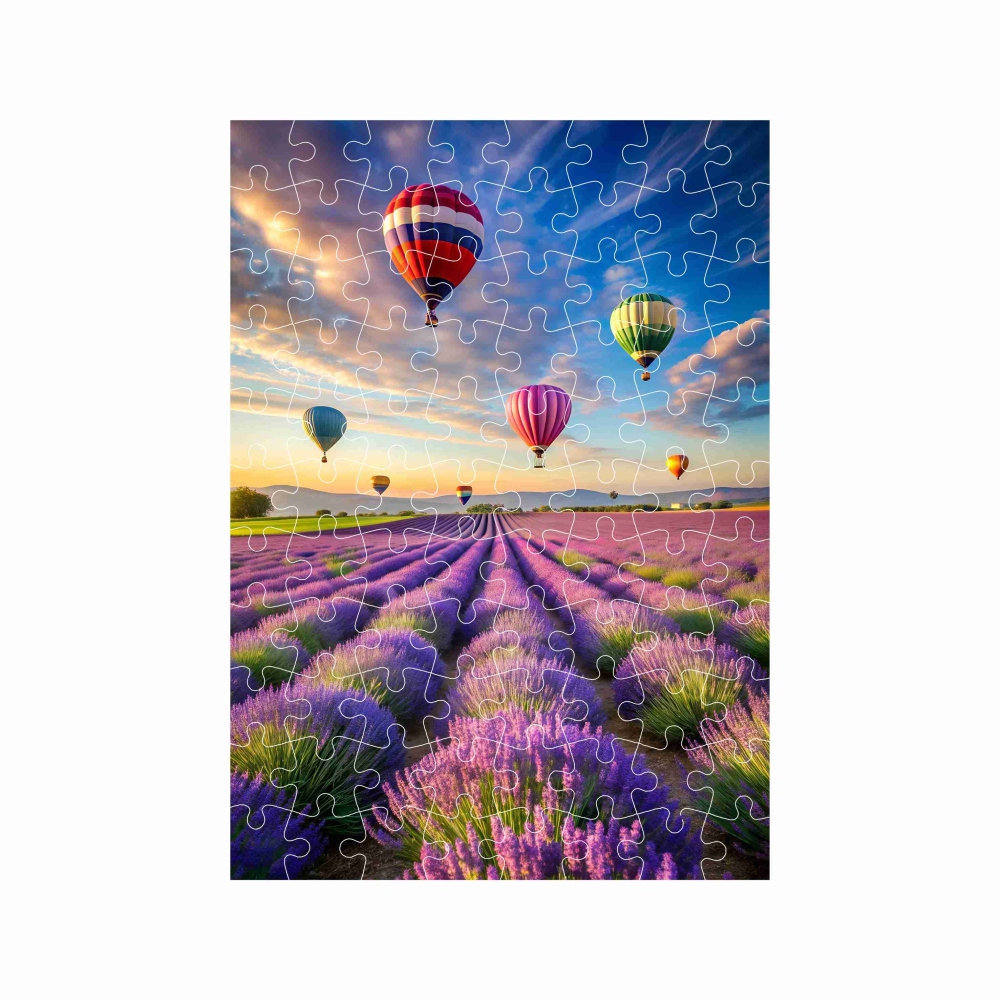 A4-es 29x20cm-es (120 darabos) kirakó képpel - levendulák feletti repülés