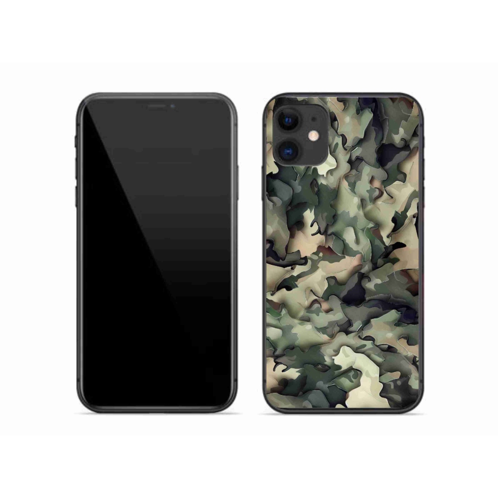 Zselés borítás mmCase iPhone 11 készülékhez - terepszínű minta 9