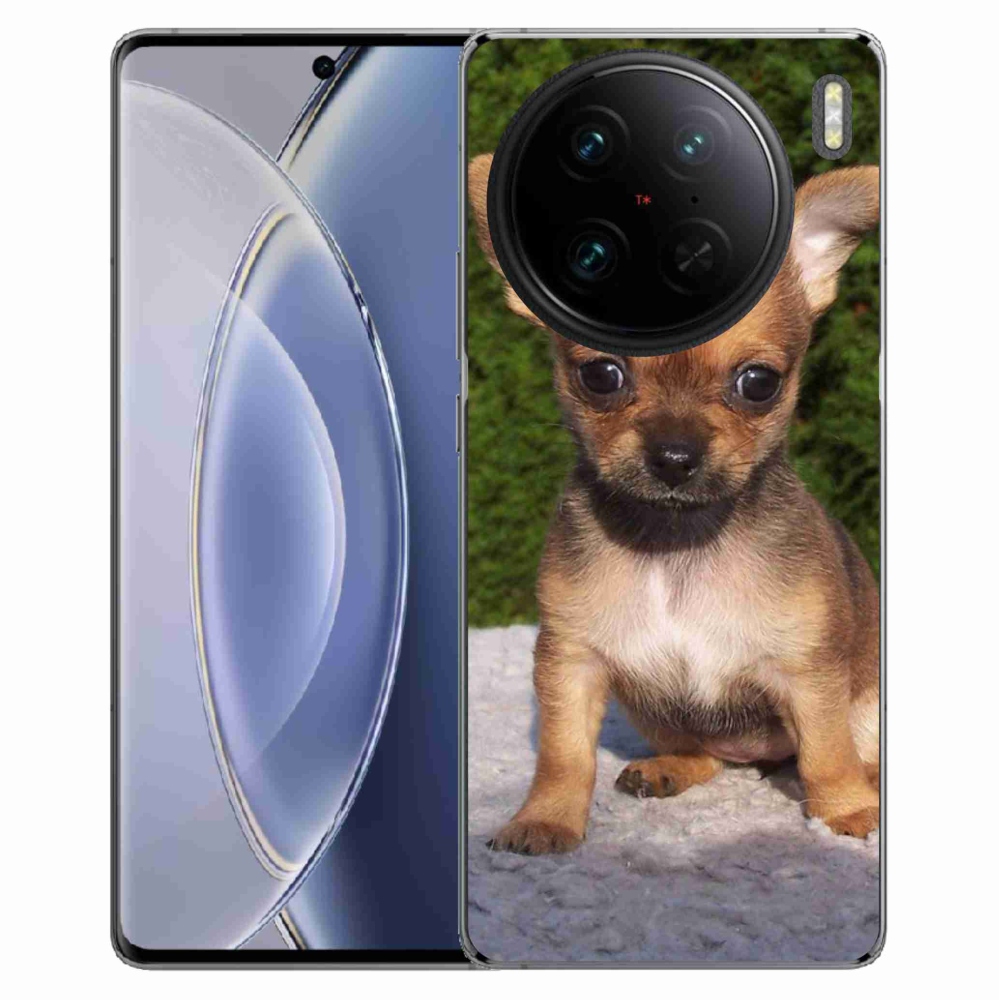 Gél tok mmCase a Vivo X90 Pro számára - chihuahua 3