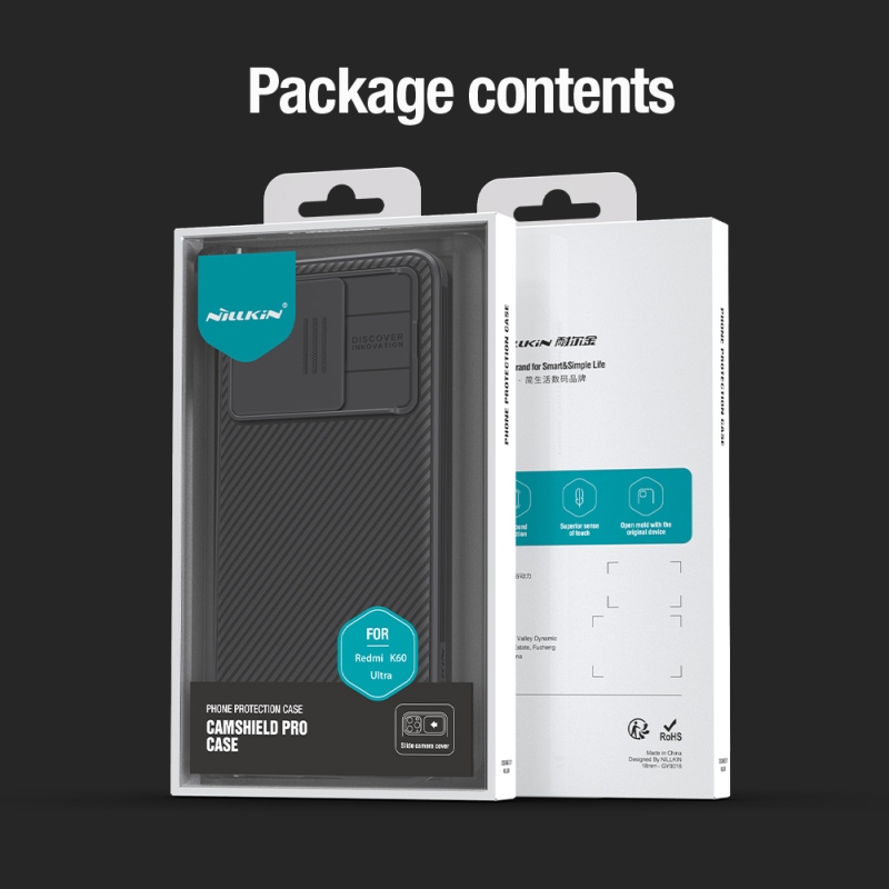 Nillkin CamShield PRO hátlap Xiaomi 13T/13T Pro Fekete