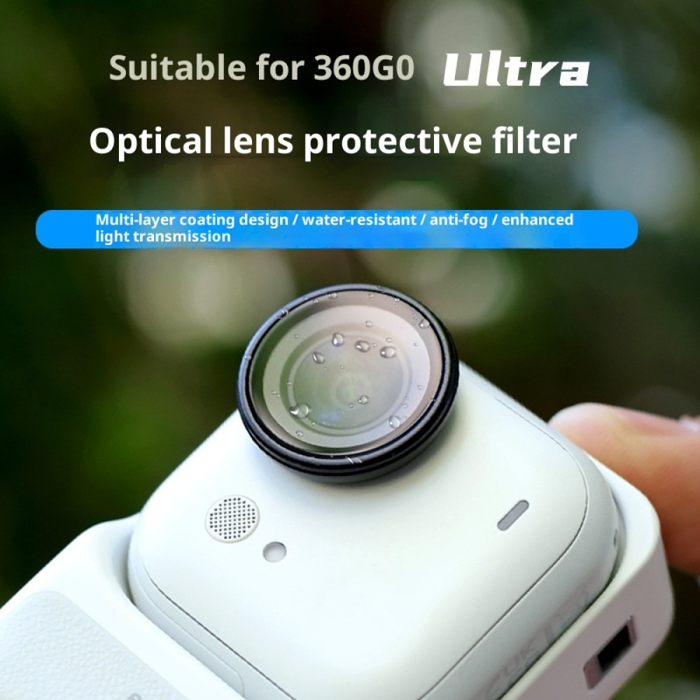 Edzett üveggel ellátott alumínium lencsevédő Insta360 GO Ultra készülékhez