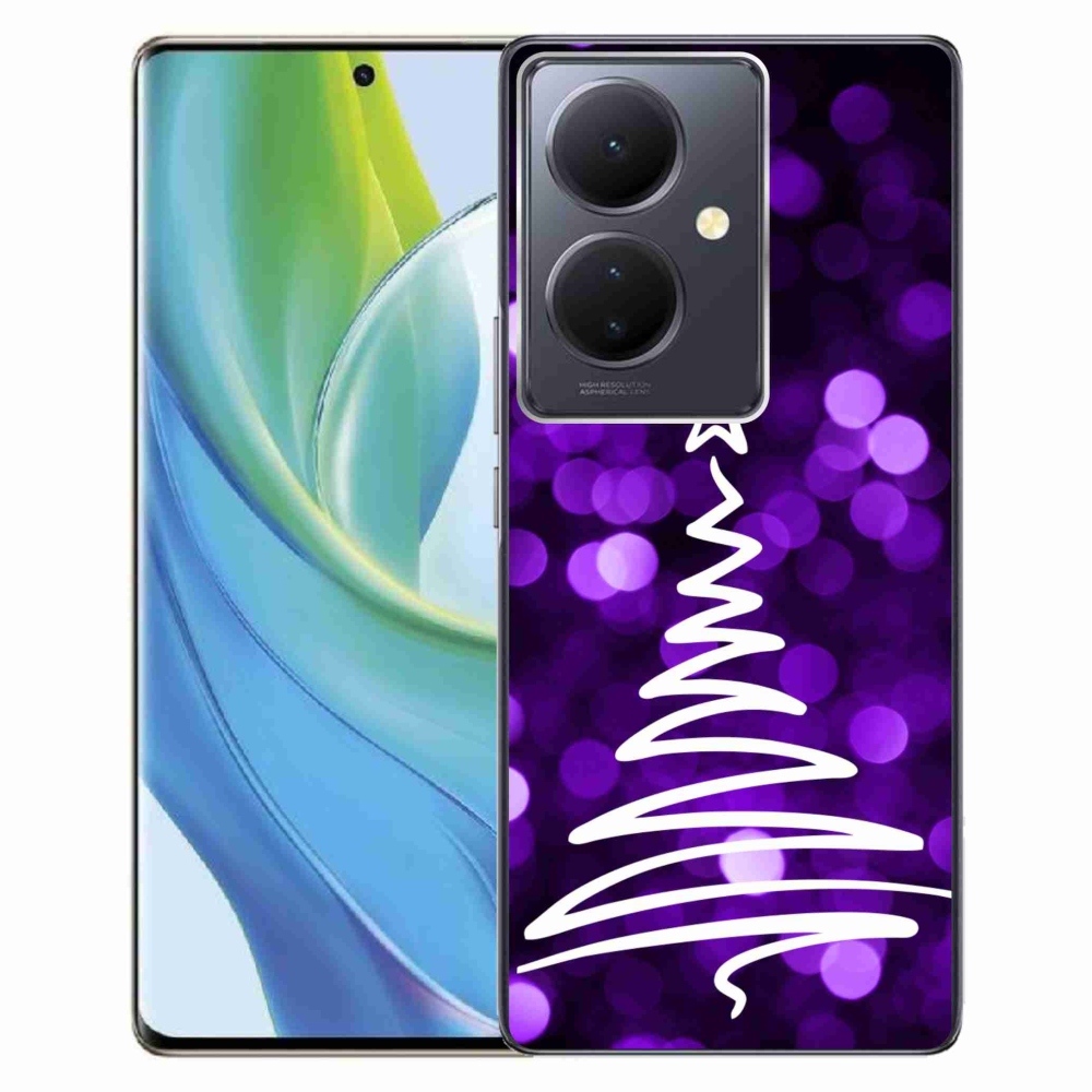 Gél borítás mmCase a Vivo V29 Lite 5G-hez - fa