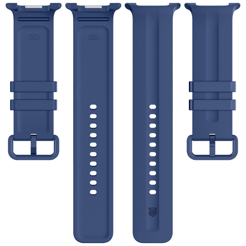 Tactical szilikon karkötő a Samsung Galaxy Watch 8/9-hez, kék