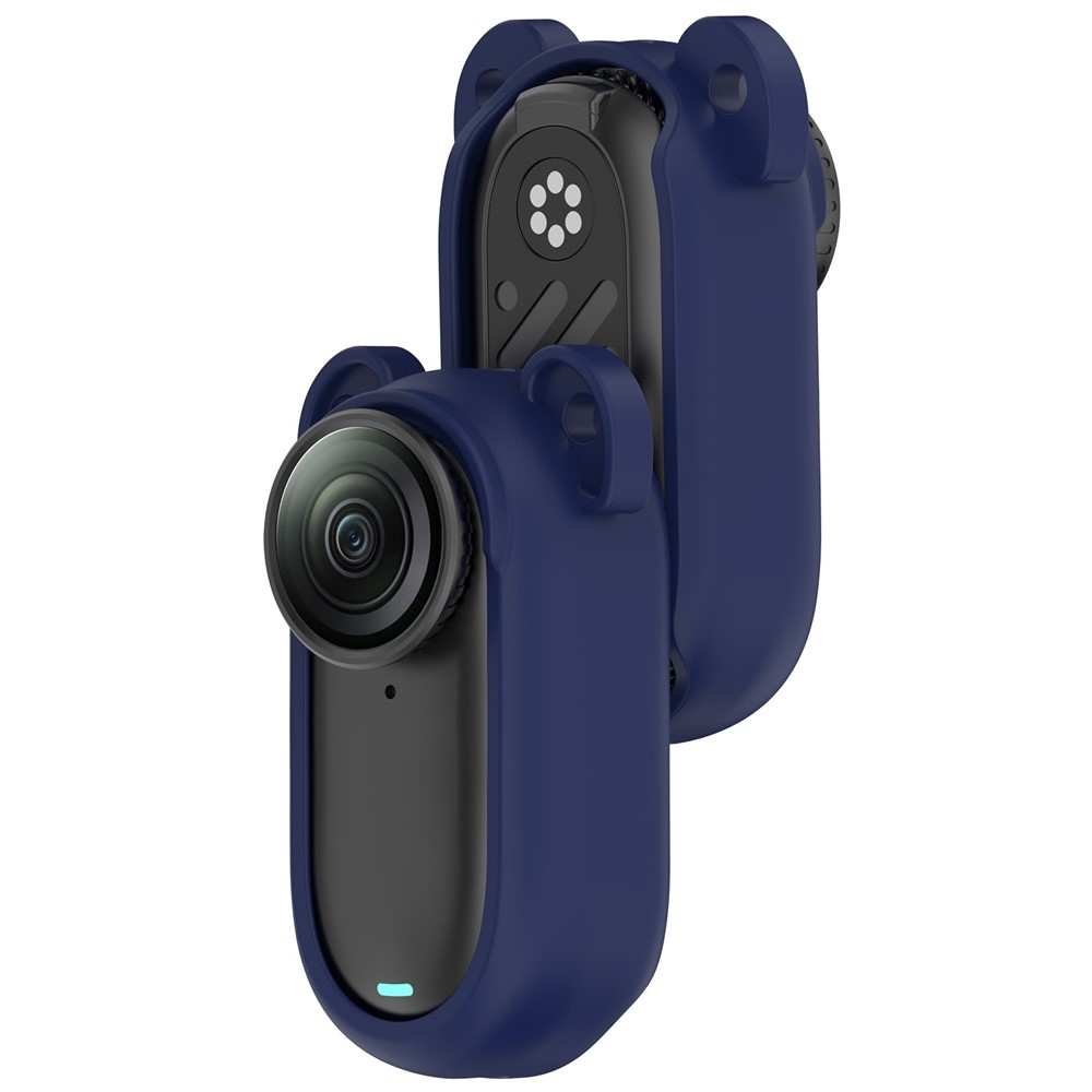 Szilikon védőtok Insta360 GO 3 / GO 3S készülékhez - sötétkék