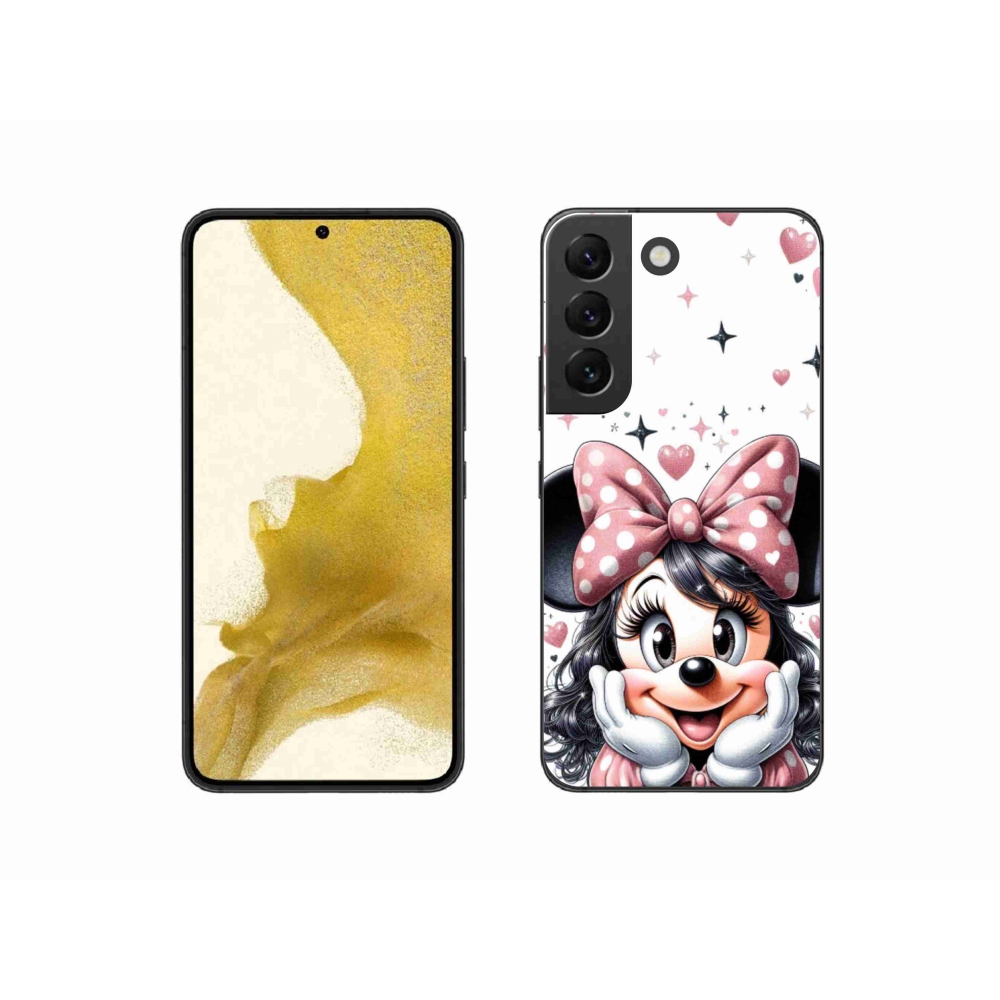 Zselés borítás mmCase Samsung Galaxy S22 5G - minnie