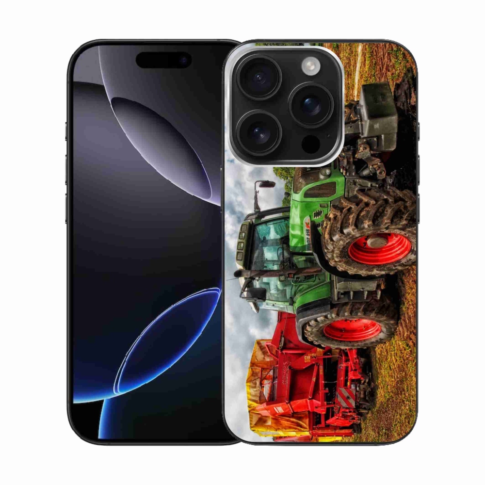 Zselés borítás mmCase iPhone 16 Pro készülékhez - traktor 4