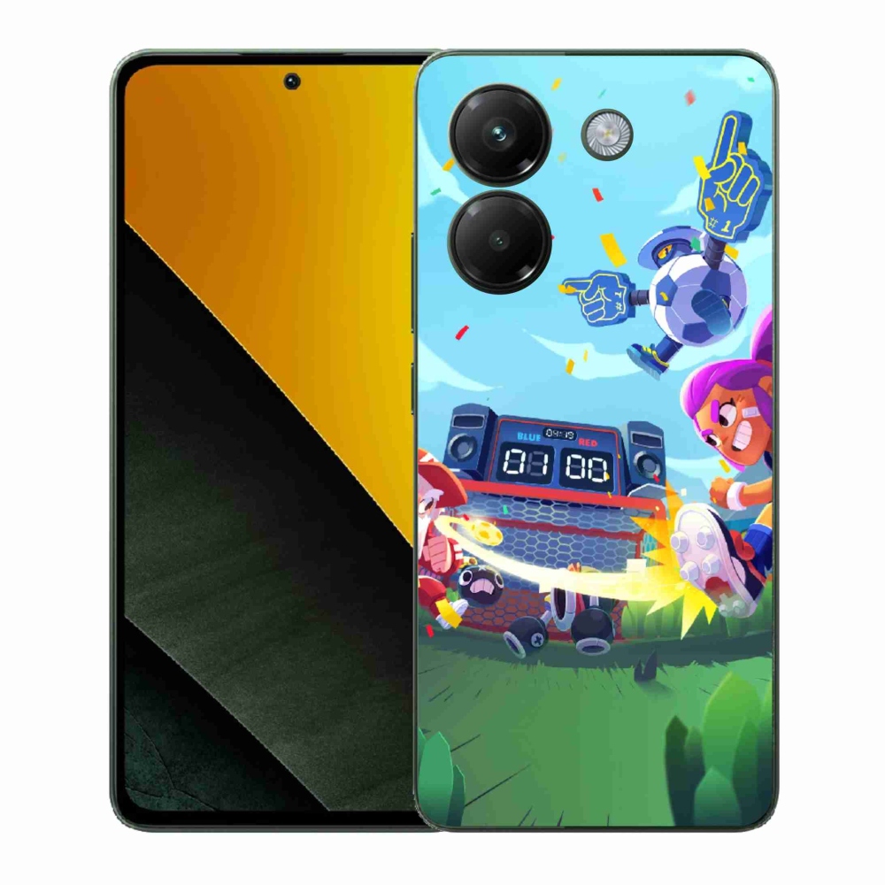 Gél borítás mmCase a Xiaomi Poco M7 Pro 5G-hez - verekedés csillagok 1