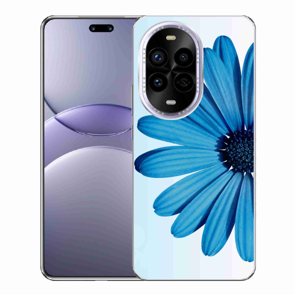 Gél borítás mmCase a Huawei Nova 13 Pro 5G készülékre - kék margaréta