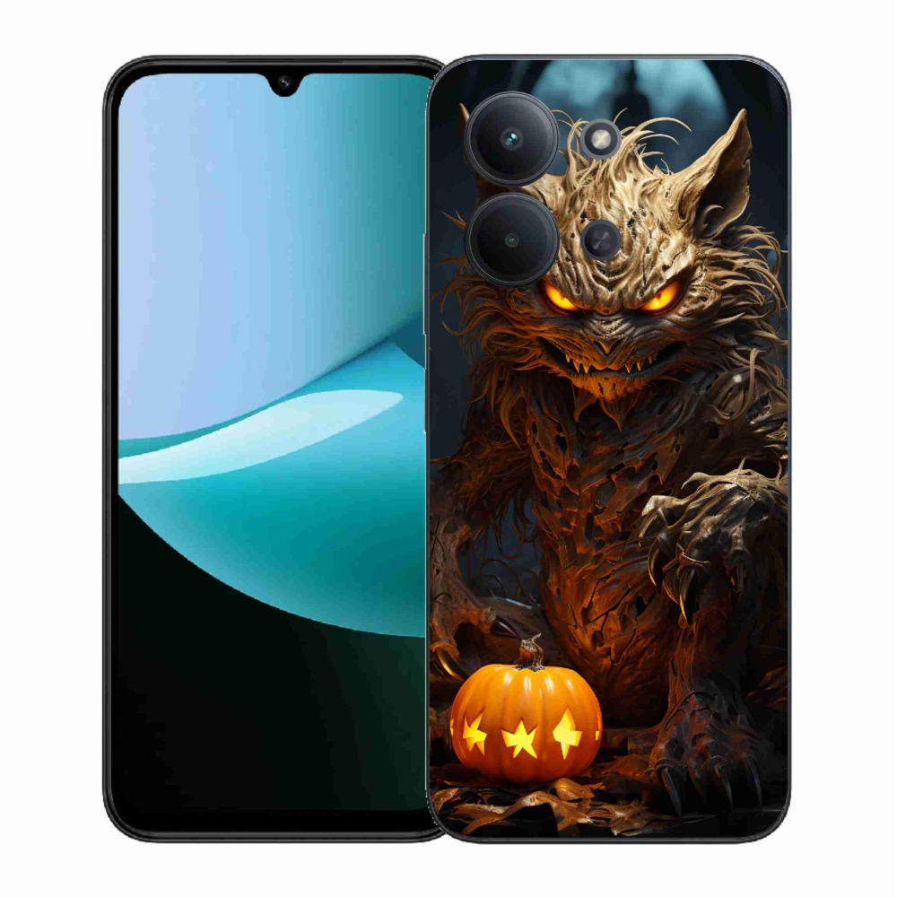 Gél borítás mmCase a Xiaomi Redmi 15C 4G (171mm)/Poco C85 4G (171mm) - Halloween szörnyeteghez