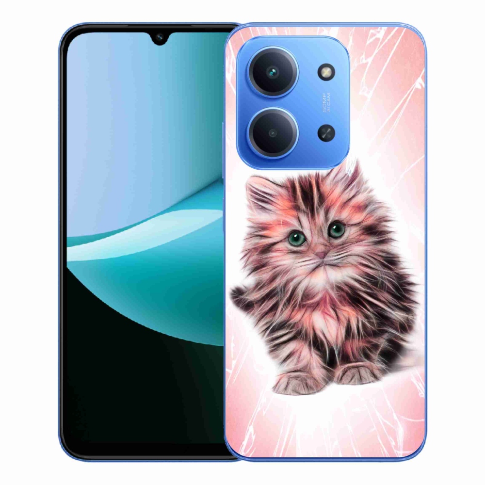 Gél borítás mmCase a Xiaomi Redmi 15C 4G/5G (173mm) - aranyos cica