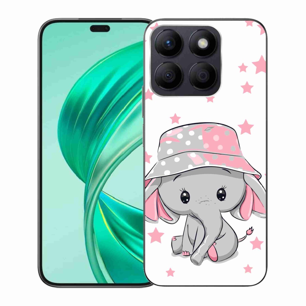 Zselés borítás mmCase a Honor X8b készülékhez - rózsaszín elefánt