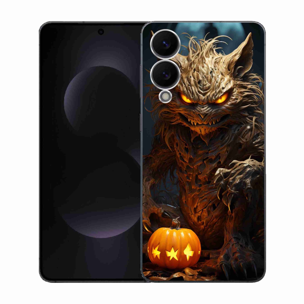 Gél borítás mmCase Samsung Galaxy S25 Edge készülékhez - Halloween szörnyeteg