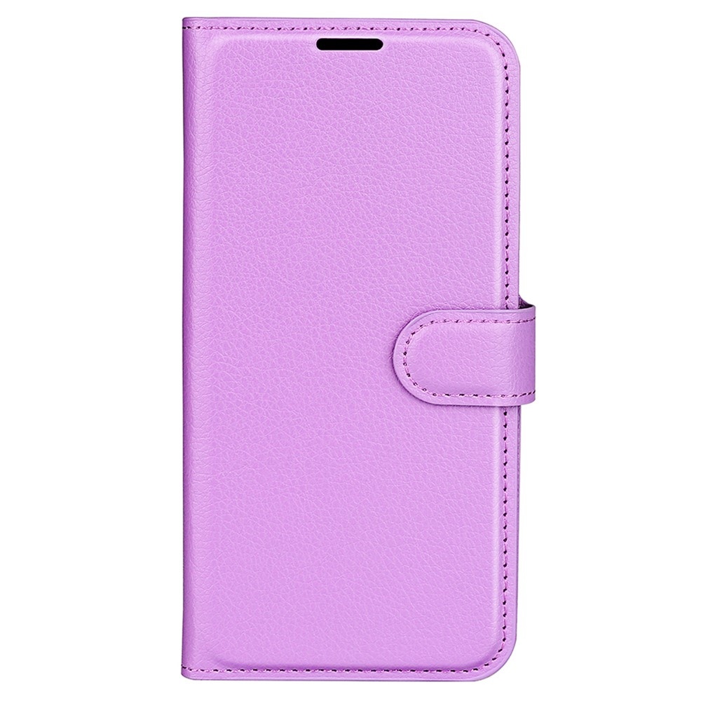 Litchi könyvtáska Nokia G42 készülékhez - lila