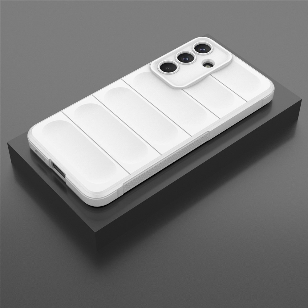 Rugg tartós zselés tok Samsung Galaxy S25 FE készülékhez - fehér