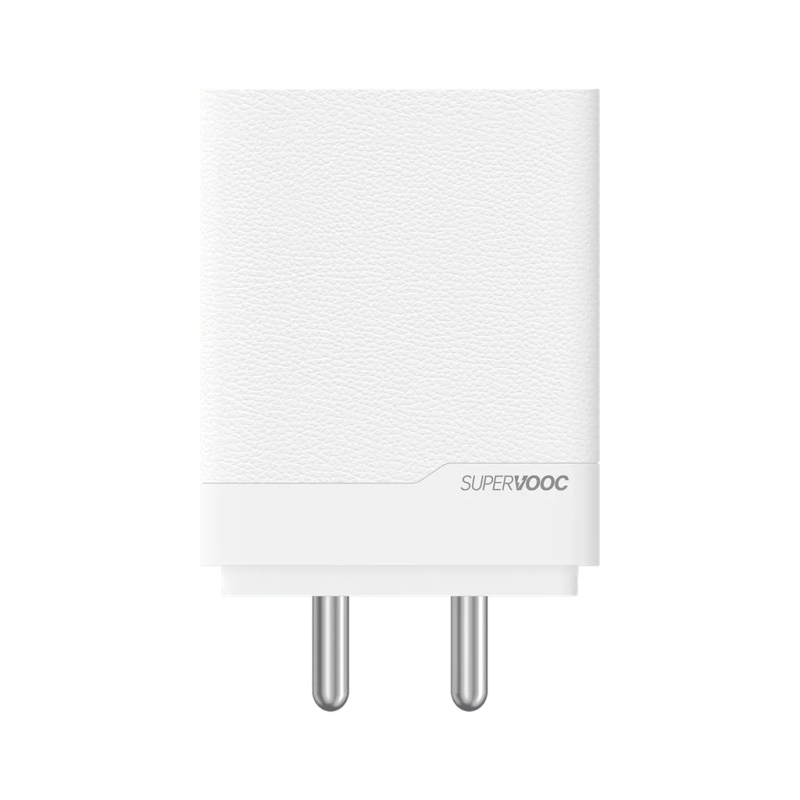 Oppo SuperVOOC USB-C 100 W-os utazó töltő + USB-C adatkábel, fehér