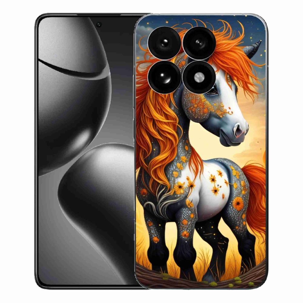 Gél borítás mmCase a Xiaomi 15T-hez - színes póni