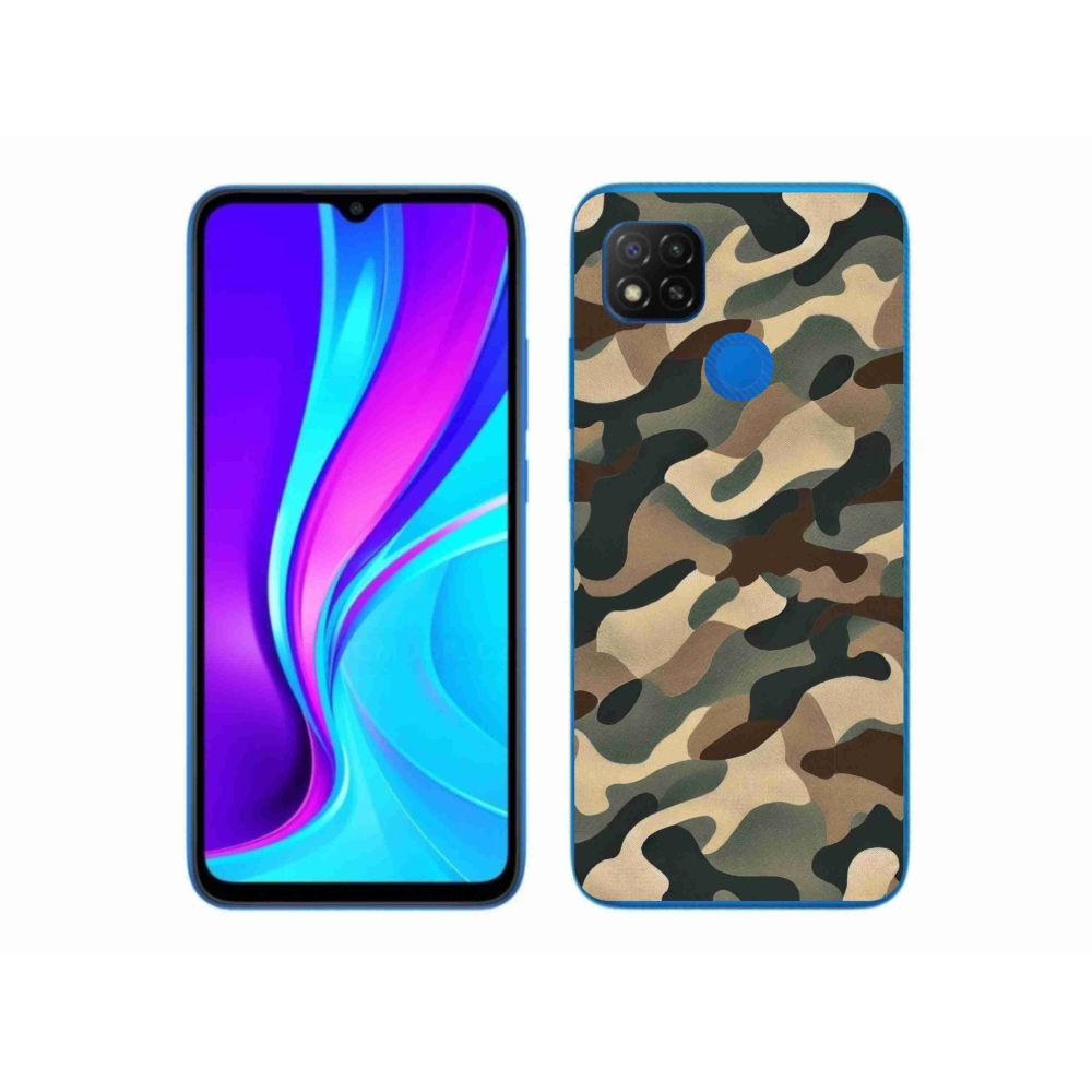 Gél borítás mmCase a Xiaomi Redmi 9C-hez - terepszínű minta 11