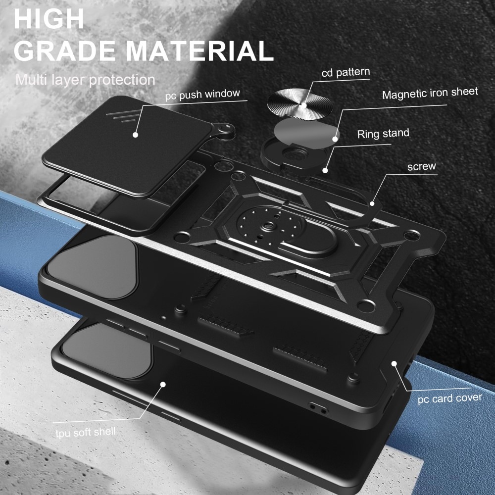 Csúszásálló borítás a Honor 400 Lite-hoz - fekete