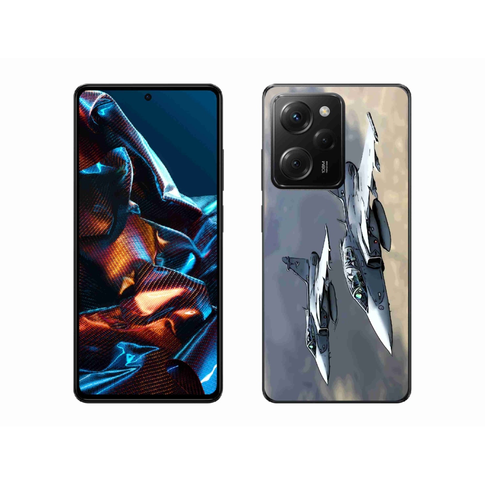 Gél borítás mmCase a Xiaomi Poco X5 Pro 5G számára - vadászrepülők