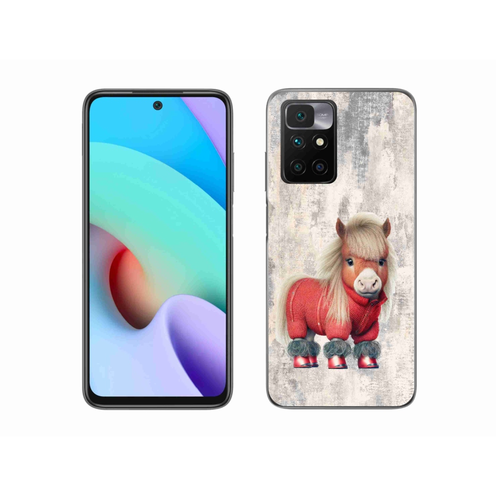Gél borítás mmCase a Xiaomi Redmi 10/Redmi 10 (2022) - póni pulóverben