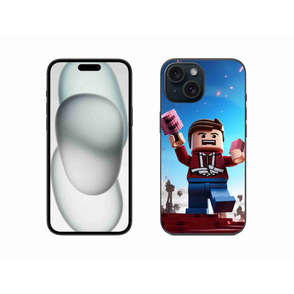 Zselés borítás mmCase iPhone 15 készülékhez - roblox 2