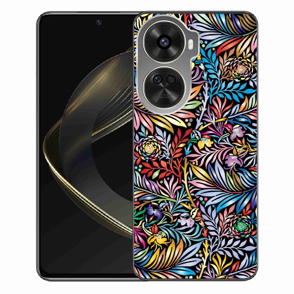 Gél borító mmCase a Huawei Nova 12 SE számára - virágok 5