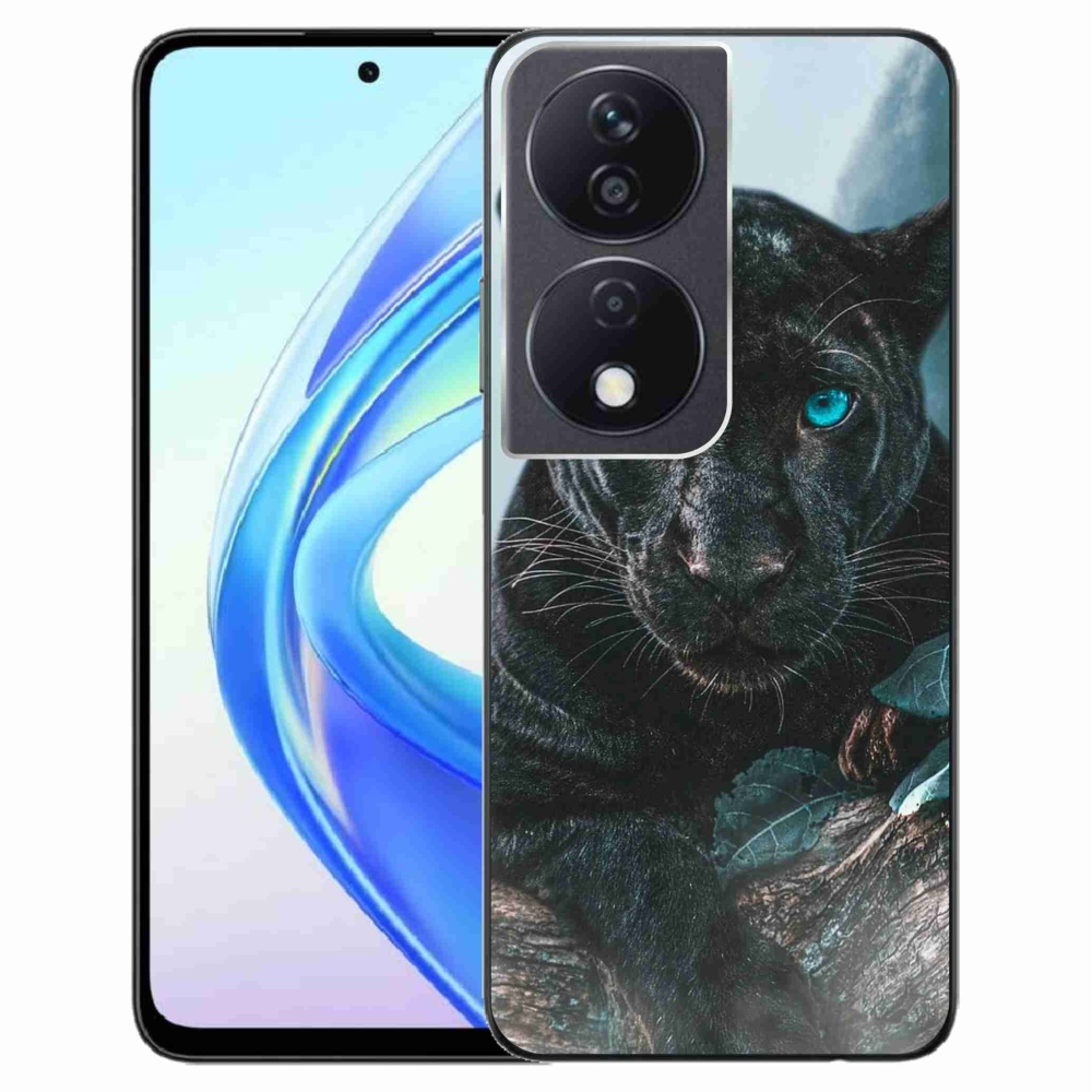 Zselés borítás mmCase a Honor X7b/Honor 90 Smart készülékhez - fekete párduc