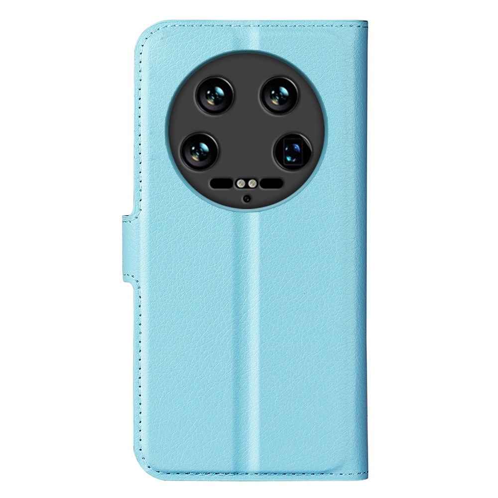 Litchi könyv tok a Xiaomi 14 Ultra-hoz - kék