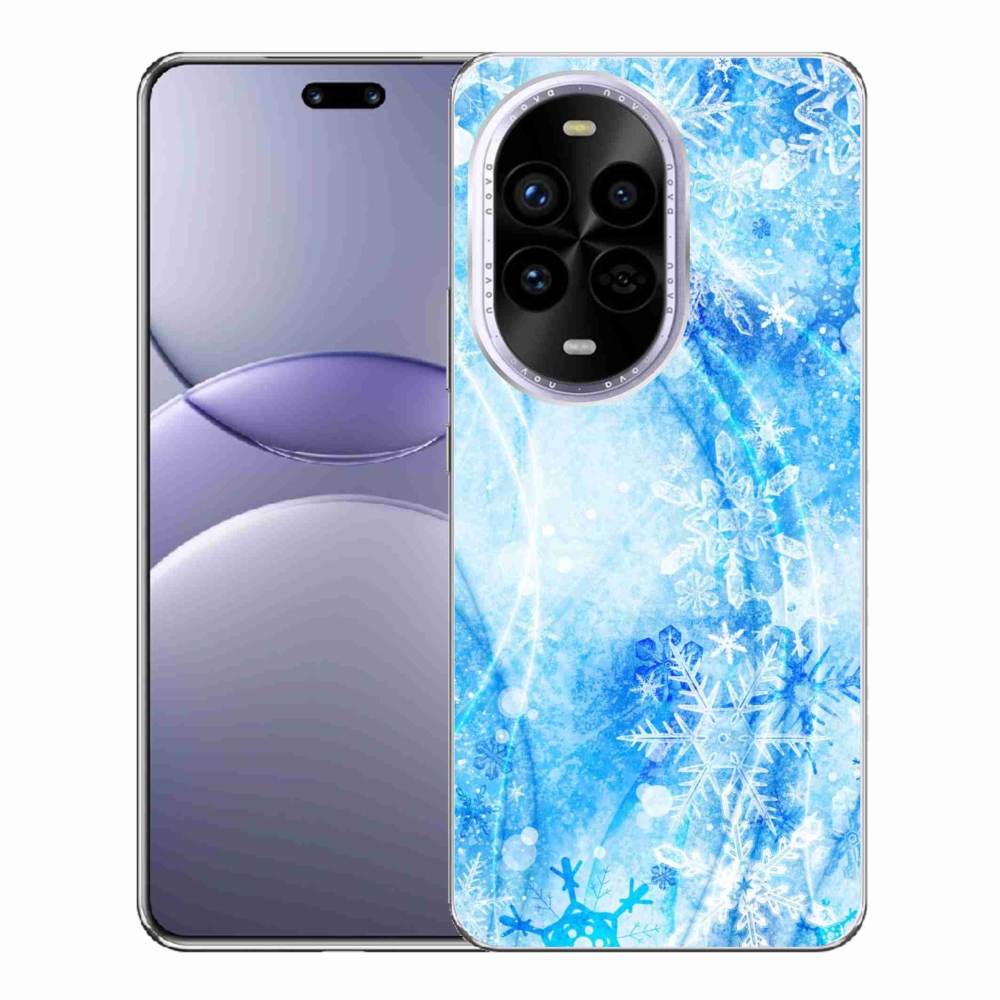 Gél borítás mmCase a Huawei Nova 13 Pro 5G-n - hópelyhek