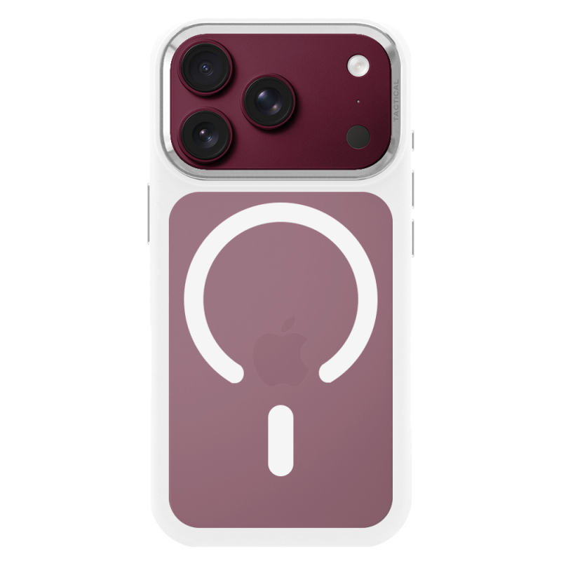 Tactical MagForce Hyperstealth 3.0 tok az Apple iPhone 17 Pro/18 Pro készülékhez, hófehér színben