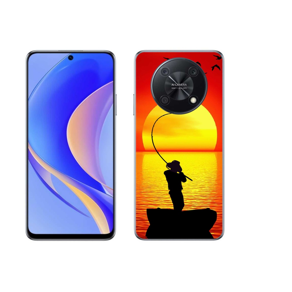 Gél borítás mmCase a Huawei Nova Y90-en - halászat