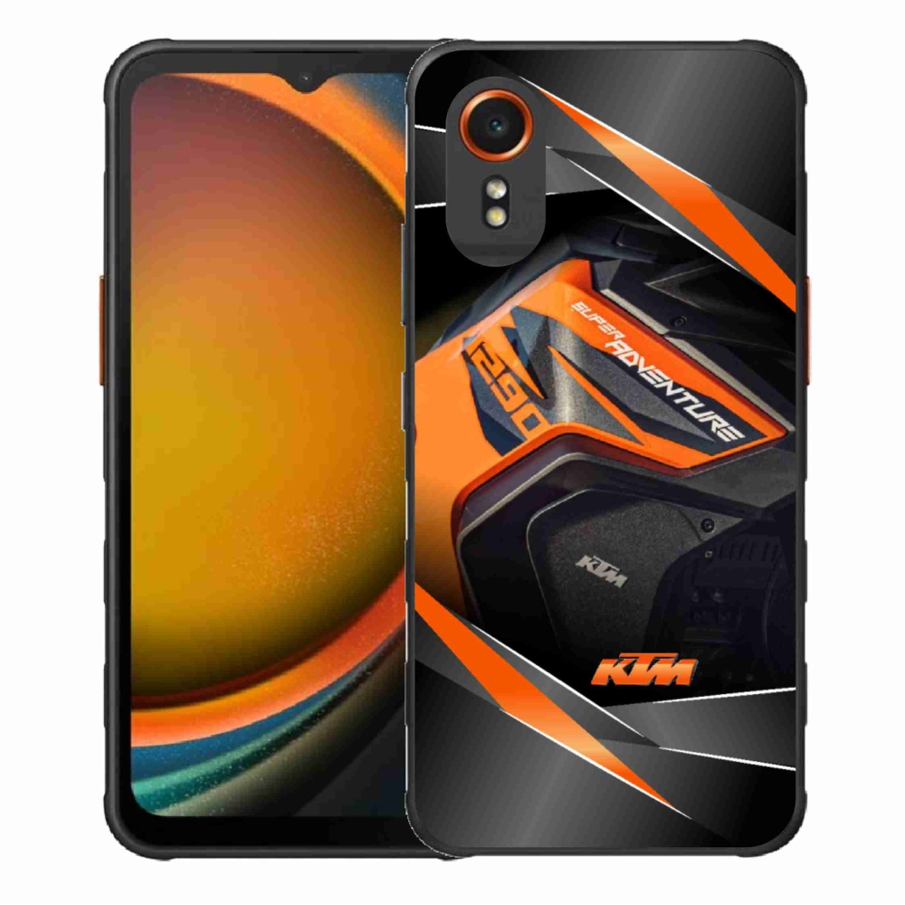 Zselés borítás mmCase Samsung Galaxy Xcover 7 készülékhez - motoros ktm