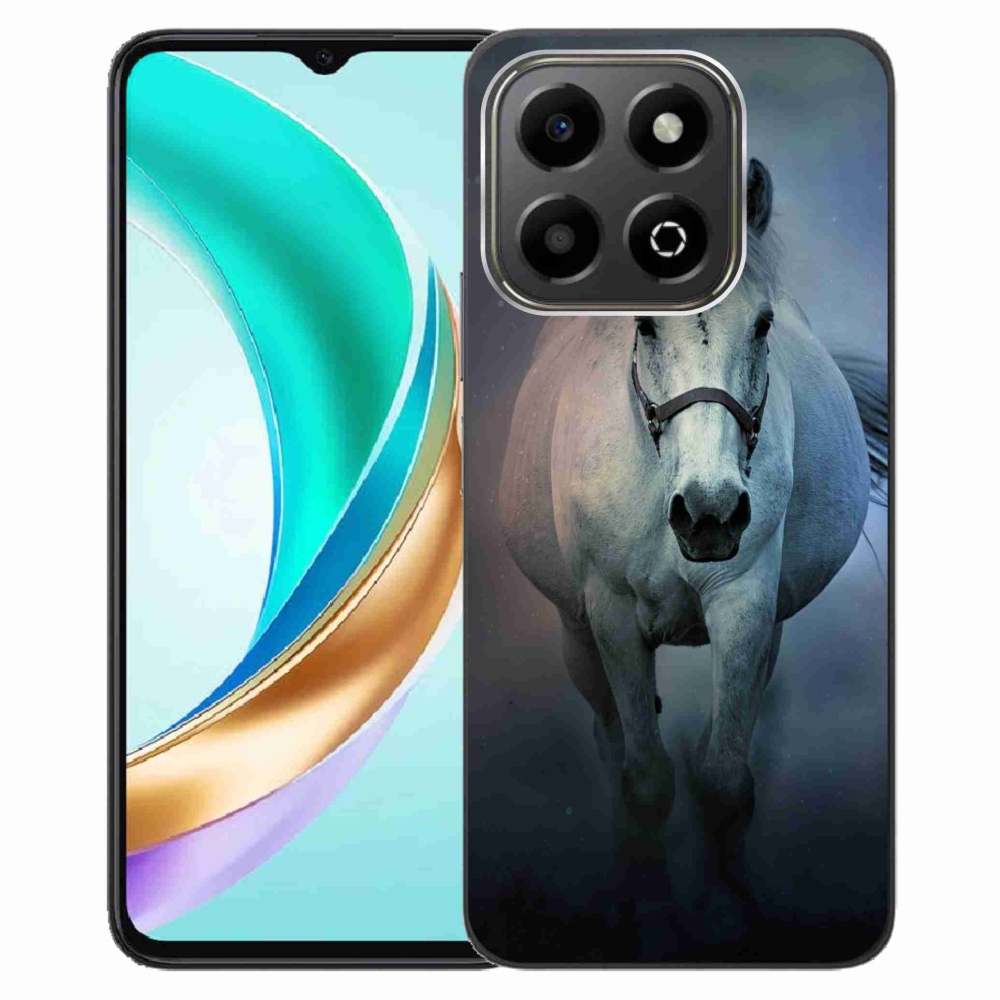 Gél borítás mmCase a Honor X6b készülékhez - futó fehér ló