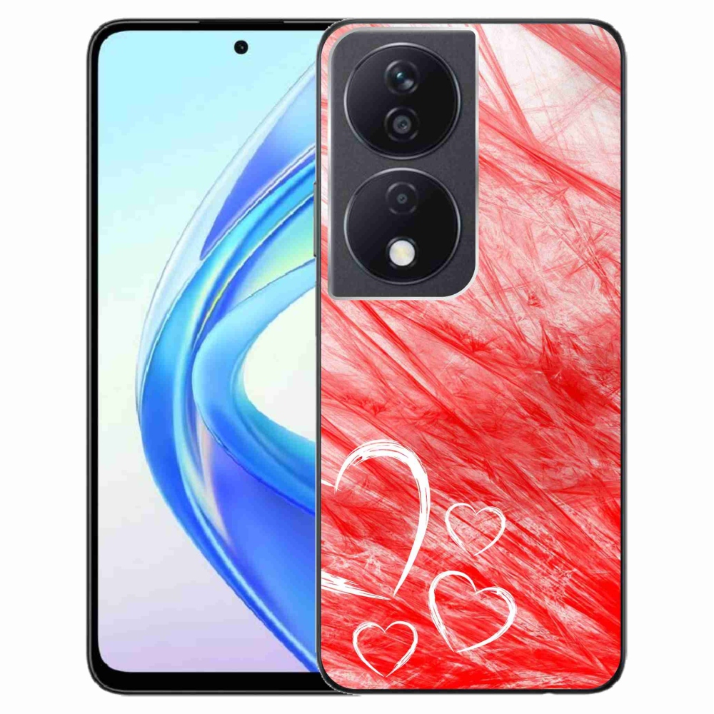 Zselés borítás mmCase a Honor X7b/Honor 90 Smart készülékhez - szív
