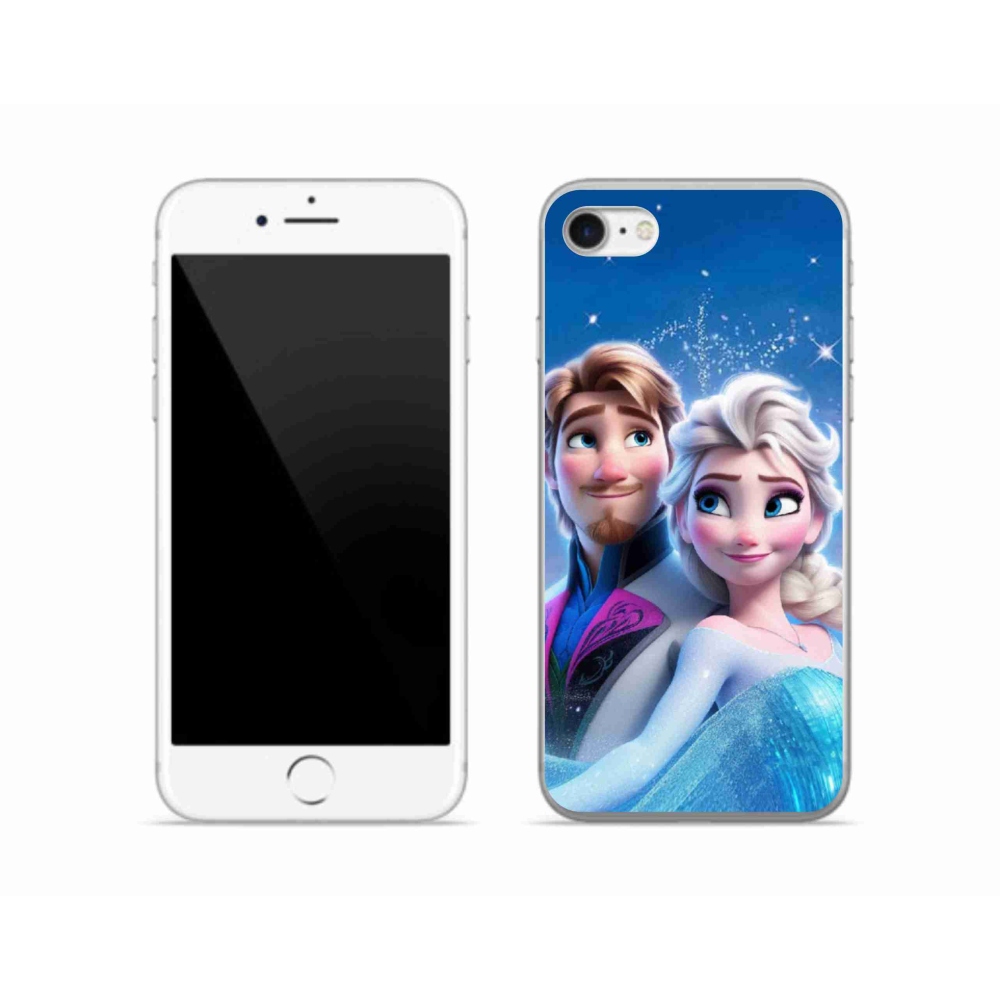 Gél védőburkolat mmCase iPhone SE (2022) - Ice Kingdom 1